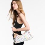 Louis Vuitton LV x TM CarryAll East West Shoulder Bag 14.2in/ 36cm Multicolor Gold Hardware For Women M27578