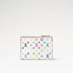 Louis Vuitton LV x TM Lisa Wallet 4.5in/ 11cm Multicolor Gold Hardware For Women M27736