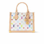 Louis Vuitton LV x TM Onthego PM Tote Bag 9.8in/ 25cm Multicolored Gold Hardware For Women M27580