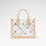 Louis Vuitton LV x TM Onthego PM Tote Bag 9.8in/ 25cm Multicolored Gold Hardware For Women M27580