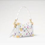 Louis Vuitton LV x TM Side Trunk MM Crossbody Bag 9.4in/ 24cm Multicolored Gold Hardware For Women M14046