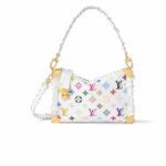 Louis Vuitton LV x TM Side Trunk MM Crossbody Bag 9.4in/ 24cm Multicolored Gold Hardware For Women M14046