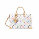 Louis Vuitton LV x TM Speedy Soft 30 Crossbody Bag 11.8in/ 30cm Multicolored Gold Hardware For Women M27789