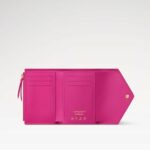 Louis Vuitton LV x TM Victorine Wallet 4.7in/ 12cm Multicolor Gold Hardware For Women M28387