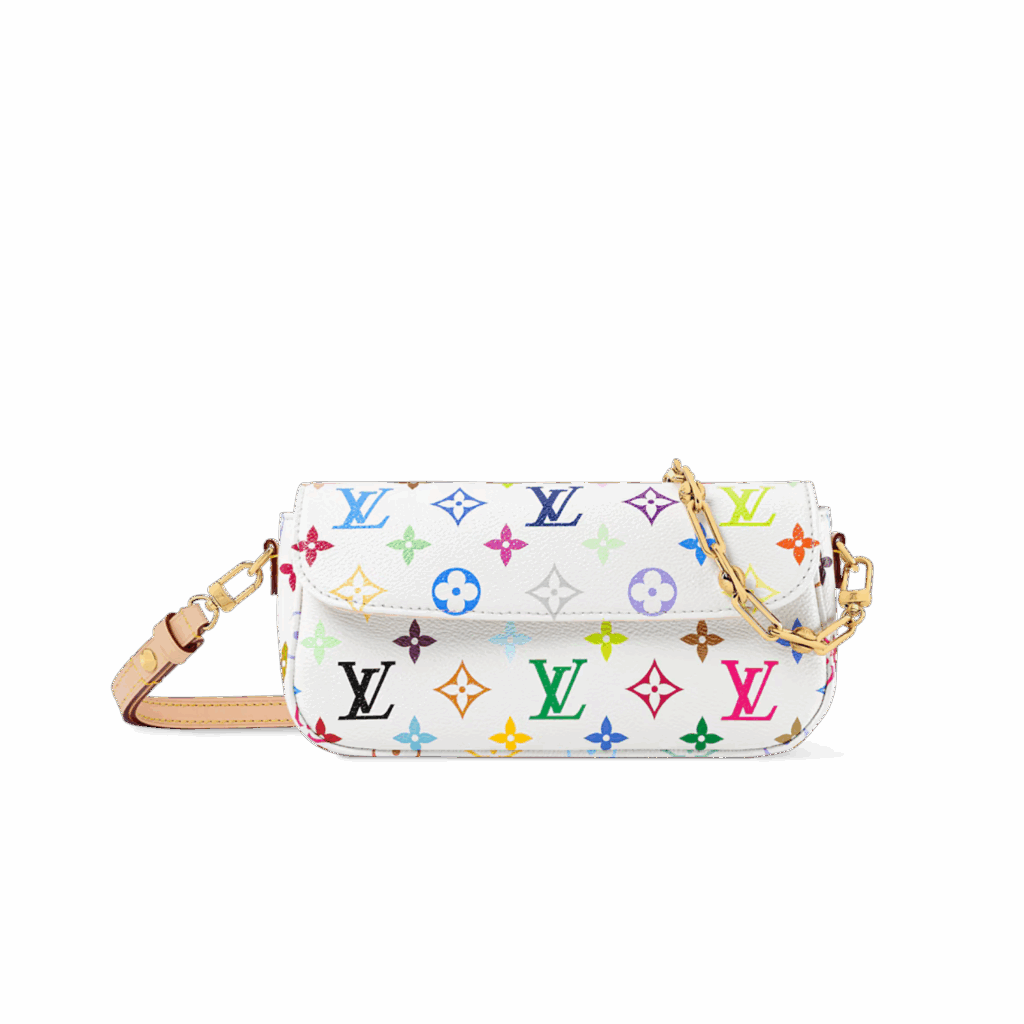 Louis Vuitton LV x TM Wallet On Chain Ivy Crossbody Bag 9.3in/ 24cm Multicolor Gold Hardware For Women M27492
