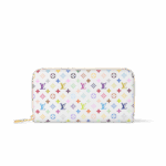 Louis Vuitton LV x TM Zippy Wallet 7.7in/ 20cm Multicolor Gold Hardware For Women M13922