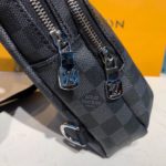 Louis Vuitton Avenue Sling Bag 32cm Damier Graphite Canvas Spring/Summer Collection N42424, Black