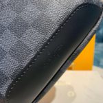 Louis Vuitton Avenue Sling Bag 32cm Damier Graphite Canvas Spring/Summer Collection N42424, Black