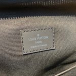 Louis Vuitton Avenue Sling Bag 32cm Damier Graphite Canvas Spring/Summer Collection N42424, Black