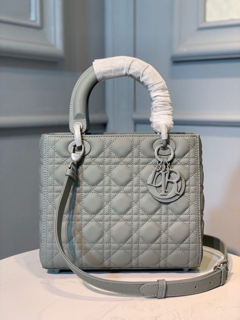 Christian Dior Lady Dior Bag 24cm Matte Hardware Lambskin Leather Spring/Summer Collection