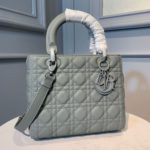 Christian Dior Lady Dior Bag 24cm Matte Hardware Lambskin Leather Spring/Summer Collection