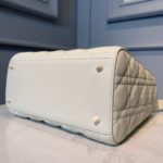 Christian Dior Medium Lady Dior Bag White For Women 9.5in/24cm CD