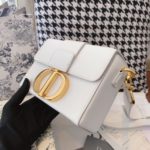 Christian Dior Mini 30 Montaigne Bag 7in/18cm Gold Hardware Calfskin Leather Spring/Summer Collection