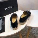 Chanel Espadrille Black/Grey For Women, Women's Shoes G29762