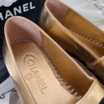 Chanel Espadrilles Rose Gold/Black For Women, Women's Shoes G29762