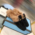 Gucci Women's Princetown Slipper Mules By Velvet Black For Women GG