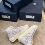 Christian Dior B23 High-Top Sneaker White For Women CD