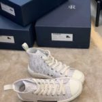 Christian Dior B23 High-Top Sneaker White For Women CD