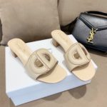 Christian Dior D Club Slide Beige For Women CD