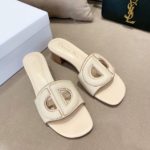 Christian Dior D Club Slide Beige For Women CD