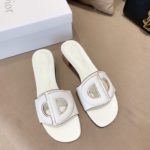 Christian Dior D Club Slide White For Women CD