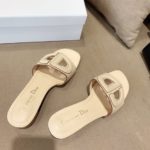 Christian Dior D Club Slide Beige For Women CD