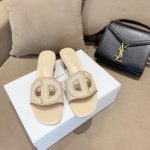 Christian Dior D Club Slide Beige For Women CD