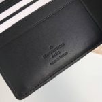 Louis Vuitton Multiple Wallet In Black Monogram Shadow For Men, Men's Wallet 4.5in/11.5cm LV M62901
