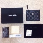 Chanel CO-CO Chanel 19 Pouch 11.5cm/4.5in Silver Hardware For Women Black