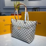 Louis Vuitton Lena MM Damier Azur Canvas For Women, Women’s Handbags, Shoulder Bags 13in/33cm LV N44040