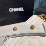 Chanel Small Boy Handbag White For Women, Women's Bags, Shoulder And Crossbody Bags 7.8in/20cm A67085