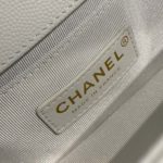 Chanel Small Boy Handbag White For Women, Women's Bags, Shoulder And Crossbody Bags 7.8in/20cm A67085