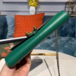 Gucci Dionysus Mini Chain Bag Emerald Green Metal-Free Tanned For Women 8in/20cm GG 401231 CAOGX 3120
