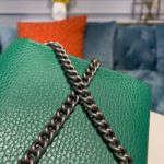 Gucci Dionysus Mini Chain Bag Emerald Green Metal-Free Tanned For Women 8in/20cm GG 401231 CAOGX 3120