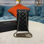 Chanel Classic Cluth With Chain Black For Women, Women's Wallet 7in/18cm AP0990