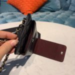 Chanel Classic Cluth With Chain Black For Women, Women's Wallet 7in/18cm AP0990