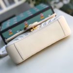 Gucci Marmont Matelassé Mini Bag  White  For Women 8.5in/22cm GG 446744 DTDIT 9022
