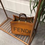 Fendi Sunshine Large Tote Bag Brown For Women, Women's Handbags, Shoulder And Crossbody Bags 15.7in/40cm FF 8BH372ABVLF0PWZ