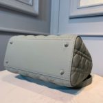 Christian Dior Medium Ultramatte Lady Dior Bag Grey For Women 9.5in/24cm CD M0565ILOI_M41G