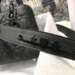 Christian Dior Smal Lady Dior My ABCDIOR Bag Black For Women 8in/20cm CD M0538SLOI_M989