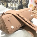 Christian Dior Smal Lady Dior My ABCDIOR Bag Brown For Women 8in/20cm CD