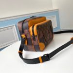 Louis Vuitton Messenger Nil Damier Ebene Canvas And Monogram Canvas For Men, Men's Bags 10.6in/27cm LV N40359