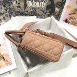 Christian Dior Smal Lady Dior My ABCDIOR Bag Brown For Women 8in/20cm CD