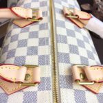 Louis Vuitton Speedy 35 Damier Azur Canvas For Women, Women’s Handbags 13.8in/35cm LV N41369