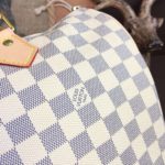 Louis Vuitton Speedy 35 Damier Azur Canvas For Women, Women’s Handbags 13.8in/35cm LV N41369