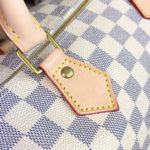 Louis Vuitton Speedy 35 Damier Azur Canvas For Women, Women’s Handbags 13.8in/35cm LV N41369