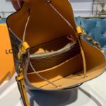Louis Vuitton Néo Noé BB Bucket Bag 26cm Damier Ebene Canvas Spring/Summer Collection N40213, Safran