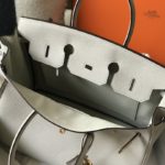 Hermes Birkin White For Women Gold-Toned Hardware 11in/30cm