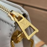 Louis Vuitton Coussin PM Monogram Embossed Puffy White For Women, Women's Handbags, Shoulder And Crossbody Bags 10.2in/26cm LV M57793