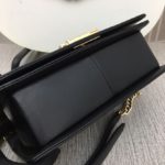 Chanel Boy Black For Women 9.8in/25cm